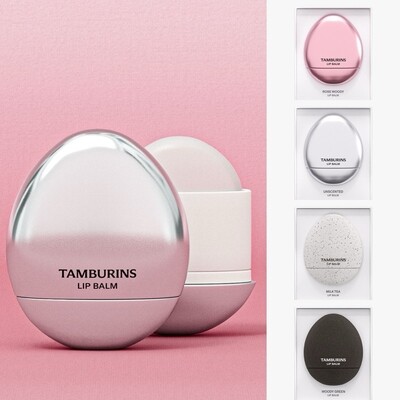 Tambourine Lip Balm Milk Tea Bergamot Coconut