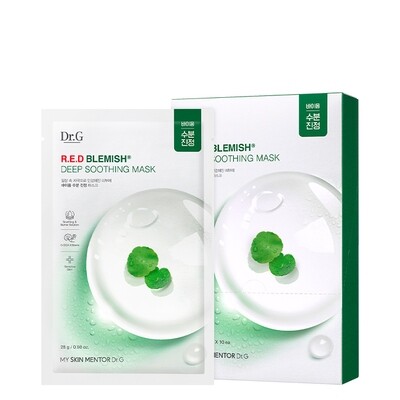 [DR.G] R.E.D BLEMISH CLOOL SOOTHING MASK 10EA