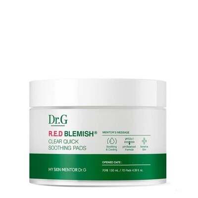[DR.G] R.E.D BLEMISH CLEAR QUICK SOOTHING PACK 70EA
