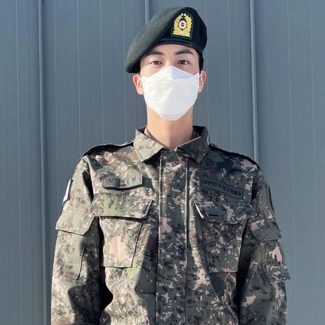 BTS Military Embroidered Name Tag