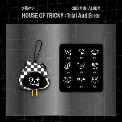 Xikers 3rd Mini Album 'House of Tricky : Trial And Error' Official Merchandise