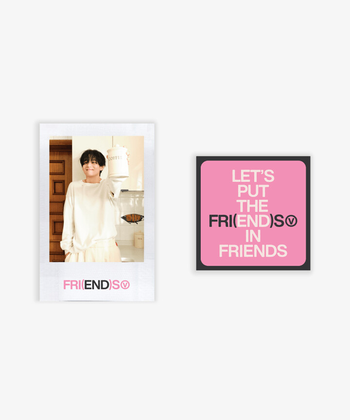 BTS V [FRI(END)S] Official Merch, Choose Item: Photo Magnet Set