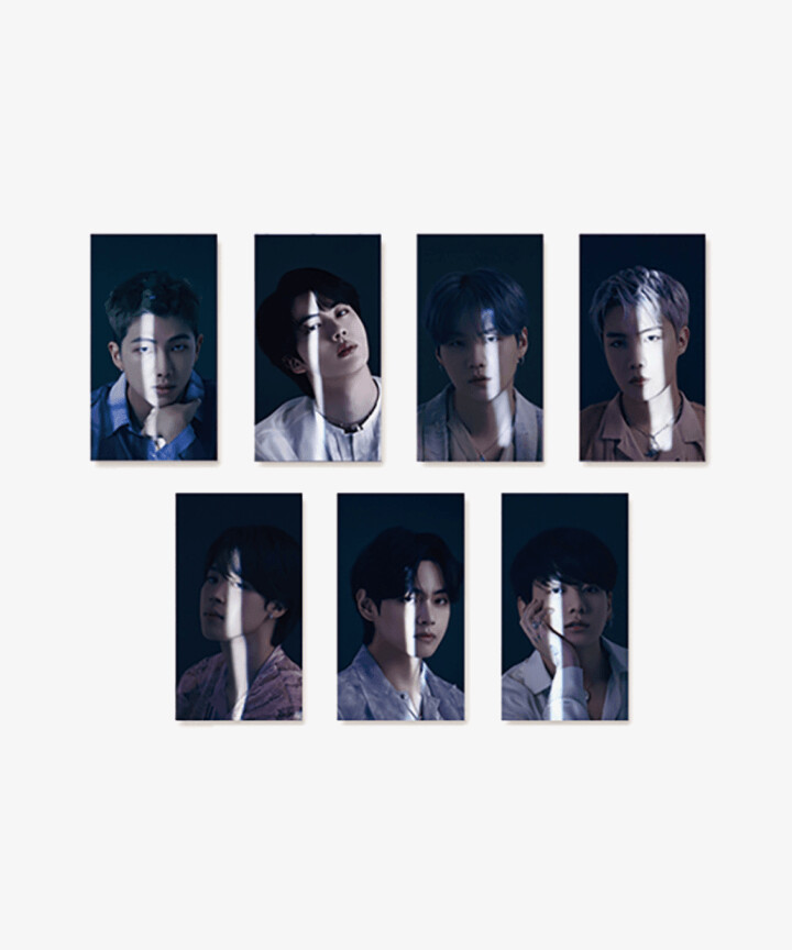 BTS Lenticular Postcard PART 2 | PROOF / DYNAMITE / BUTTER / LOVE YOURSELF 承 &#39;Her&#39; / MAP OF THE SOUL : 7 / The Most Beautiful Moment in Life: Young Forever / MAP OF THE SOUL : PERSONA, Choose Option: Bookmark PROOF Ver. 1, Choose Member: RM