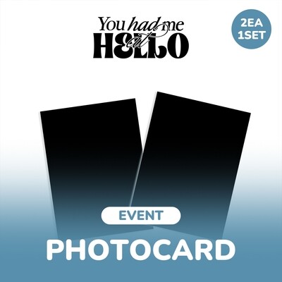 ZEROBASEONE The 3rd Mini Album [You had me at HELLO] Photocard Event (SET)