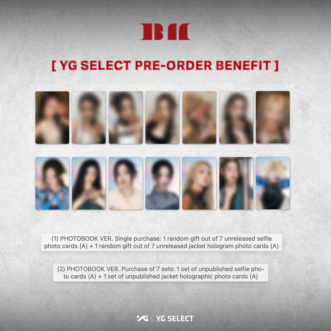 BABYMONSTER 1st MINI ALBUM [BABYMONS7ER] PHOTOBOOK VER. [7pc], Choose Item: POB Only