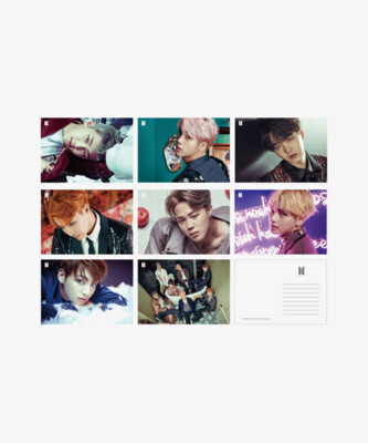 BTS Lenticular Postcard PART 3 | WINGS / YOU NEVER WALK ALONE