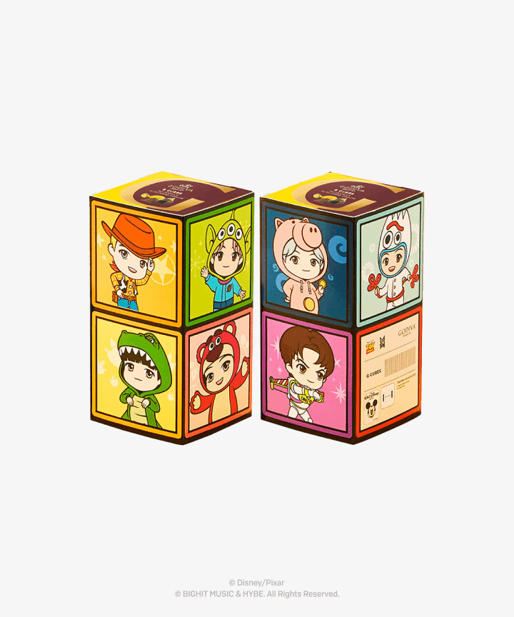 BTS TinyTan as ToyStory Edition GODIVA, Choose Item ! Please read before order ^^: Caramel G-Cubes (Character)
