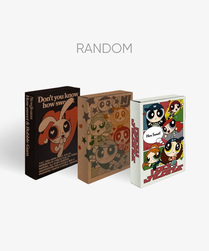 New Jeans 'How Sweet' Standard Ver. / Weverse Ver., Choose Item: 1pc Weverse Ver. ( Random )