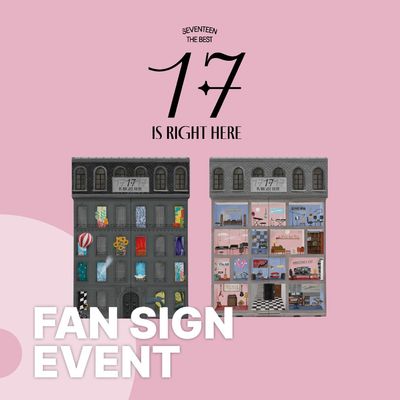 SEVENTEEN BEST ALBUM '17 IS RIGHT HERE' Fan Sign Event / Music Korea / Music Plant