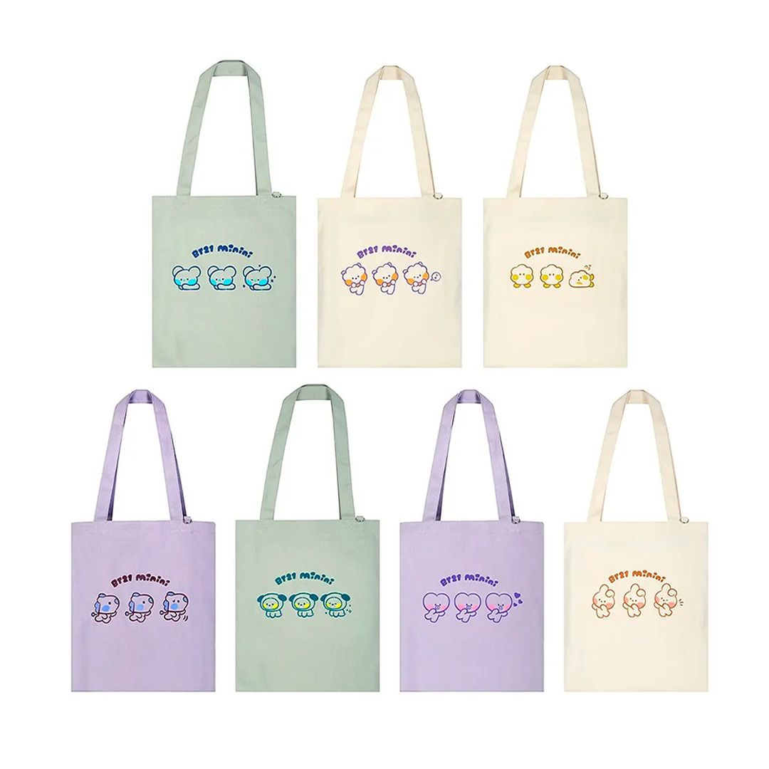 BT21 Minini Canvas Eco Bag (Official BT21 Goods)