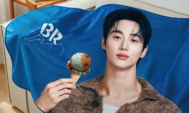 Byeon Woo Seok x Baskin Robbins - Blanket
