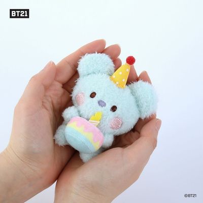 BT21 Minini Doll Keyring Happy Time Birthday Edition