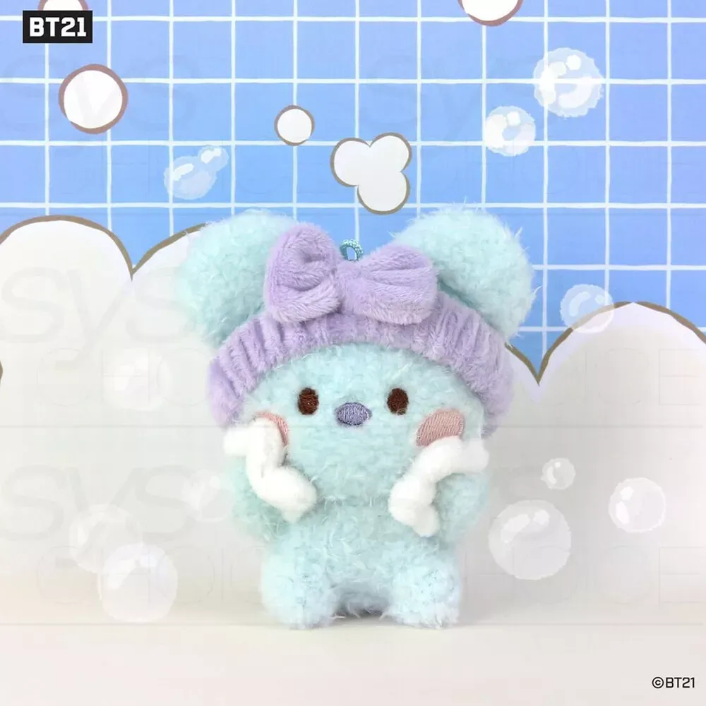 BT21 Plush Keyring Bath Time Edition, Choose Item: KOYA