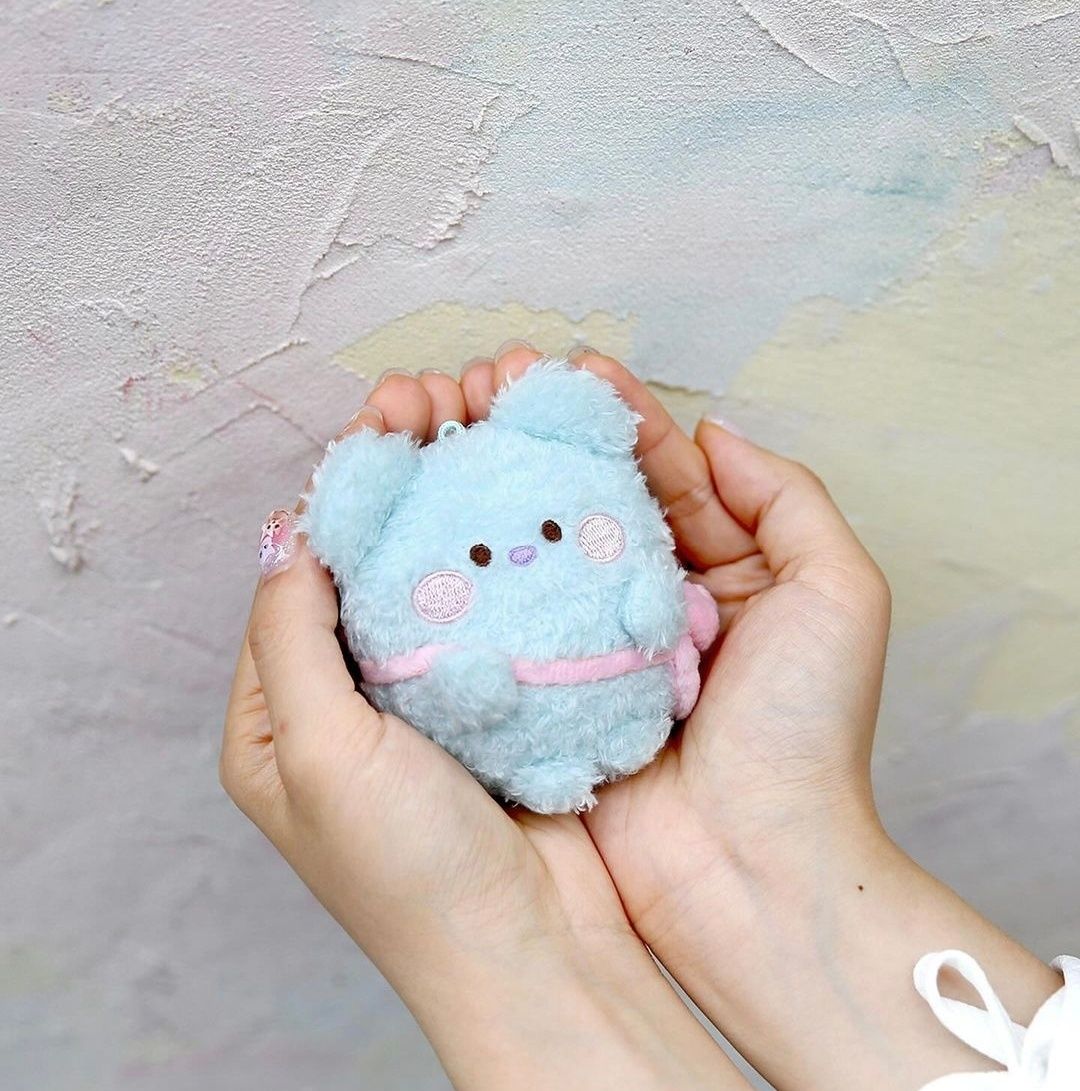 BT21 Plush Keyring Pon Pon Enjoy BT21 Plush Keyring Pon Pon Enjoy, Choose Item: KOYA
