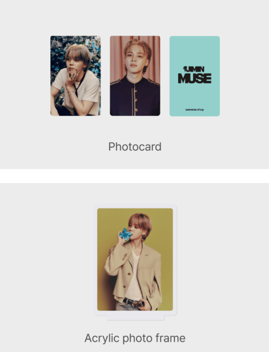[SPECIAL GIFT] JIMIN (BTS) 'The Truth Untold : 전하지 못한 진심', CLAIM Album: 'MUSE' (Set) + 'MUSE' (Weverse Albums ver.) Set, Choose Item: Special Gift ONLY