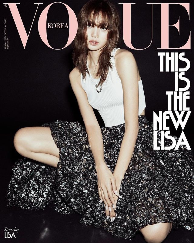 THIS IS THE NEW LISA VOGUE KOREA October 2024