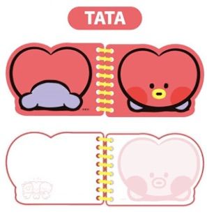 BT21 Memo Note, Choose Character: Tata