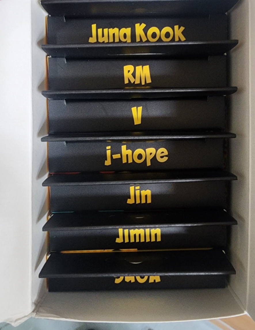 BTS TinyTan Bandcure Set Butter, Choose Member: Jung Kook