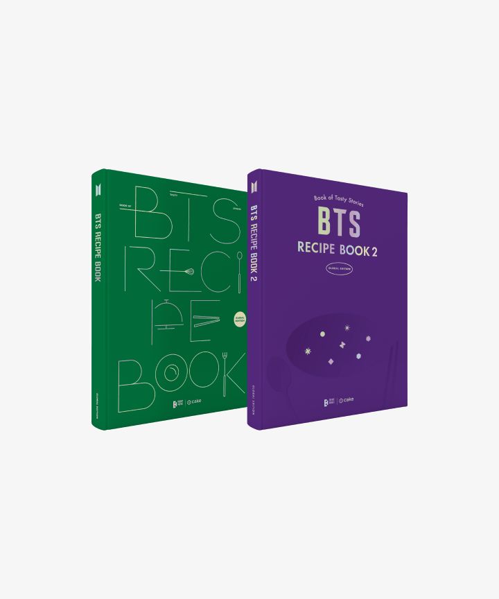BTS RECIPE BOOK SET (Volumes 1 & 2)