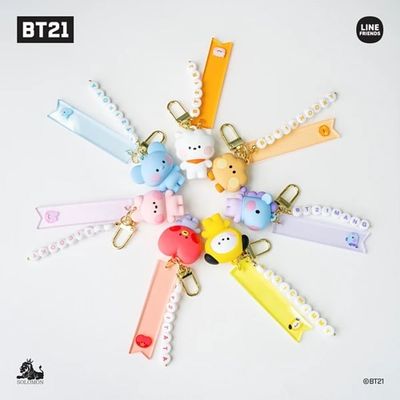 BT21 Minini Initial Figure Keyring (COOKY) BT21 Minini Initial Figure Keyring (COOKY)
