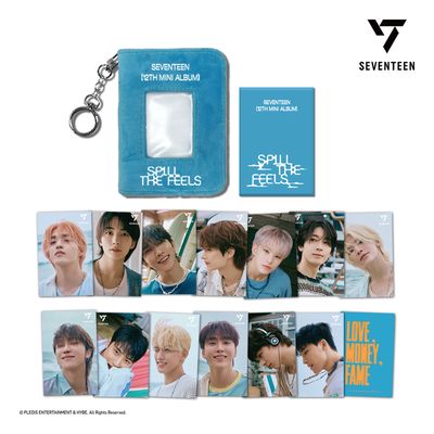 SEVENTEEN LENTICUALR MINI CARD & BINDER (SPILL THE FEELS)