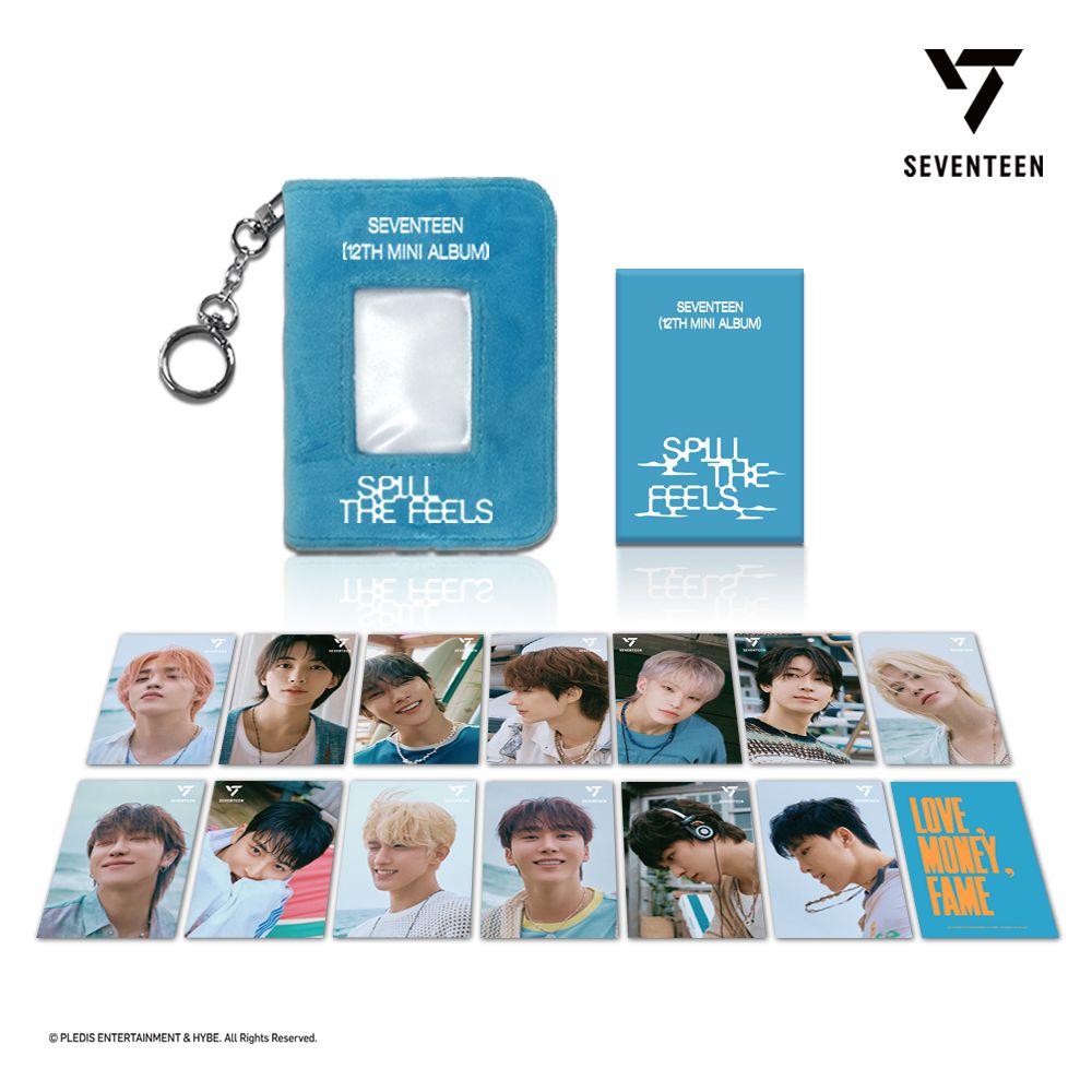 SEVENTEEN LENTICUALR MINI CARD &amp; BINDER (SPILL THE FEELS)