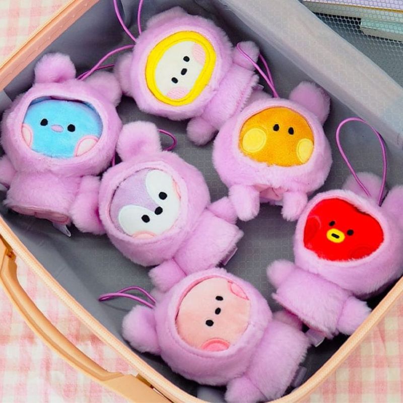 BT21 Minini Finger Puppet Keyring