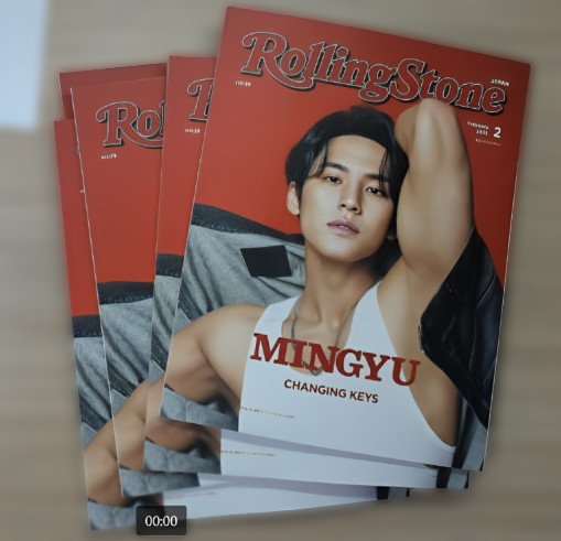 Magazine Rolling Stone Japan 2025-02 SEVENTEEN MINGYU