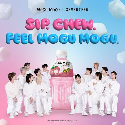 FOLDABLE CARD Mogu Mogu X SEVENTEEN