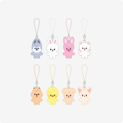 Stray Kids SKZOO KEYRING MICRO Ver.- SKZ 5'CLOCK Official Merch Stray Kids SKZOO KEYRING MICRO Ver.- SKZ 5'CLOCK Official Merch
