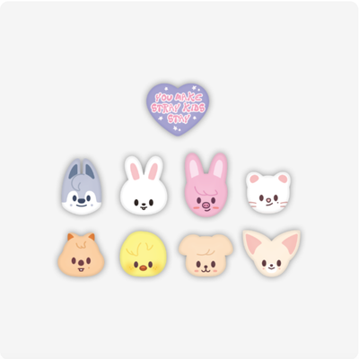 Stray Kids SKZOO MAGNET - SKZ 5'CLOCK Official Merch Stray Kids SKZOO MAGNET - SKZ 5'CLOCK Official Merch