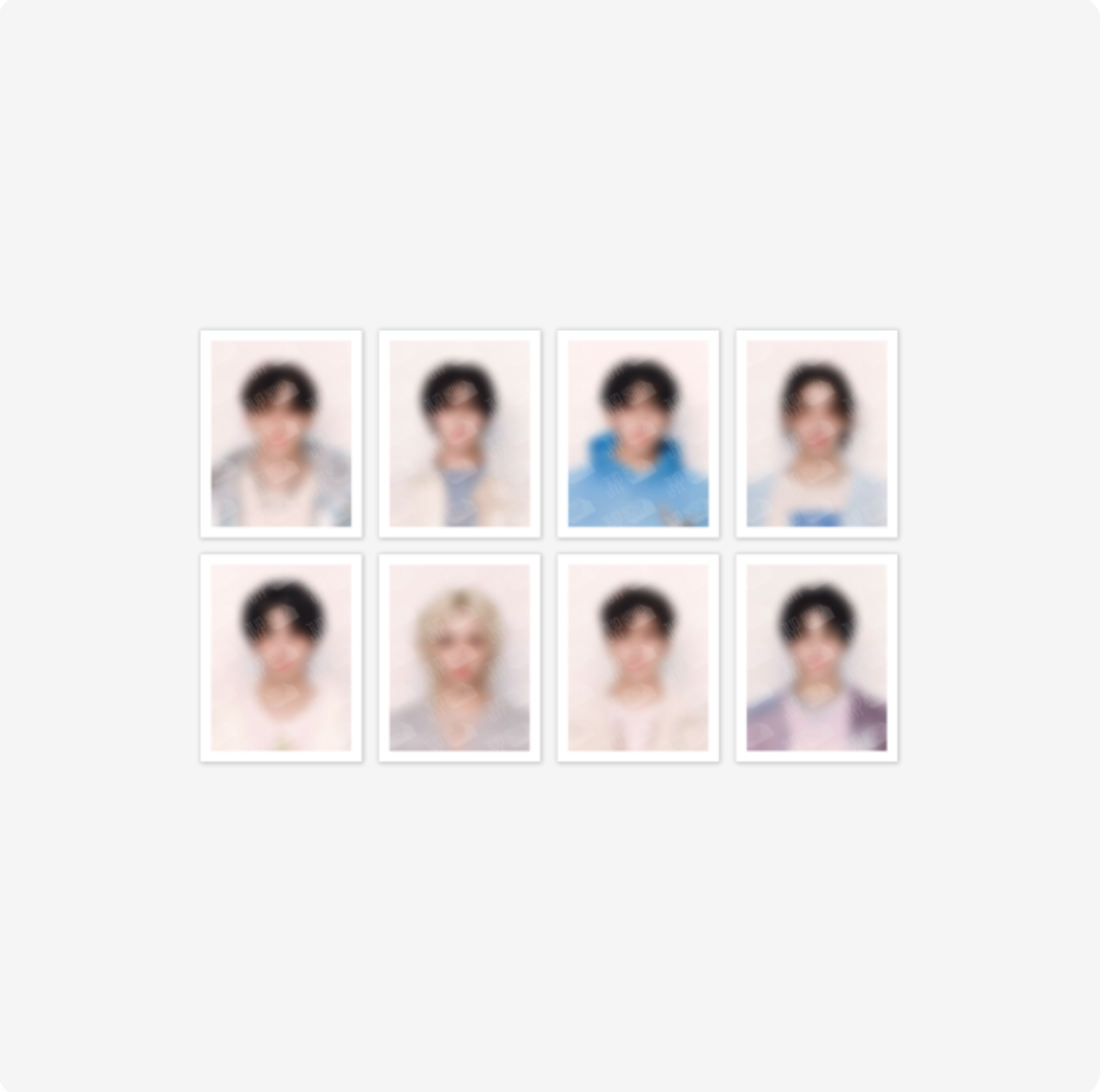 Stray Kids ID PHOTO SET - SKZ 5&#39;CLOCK Official Merch