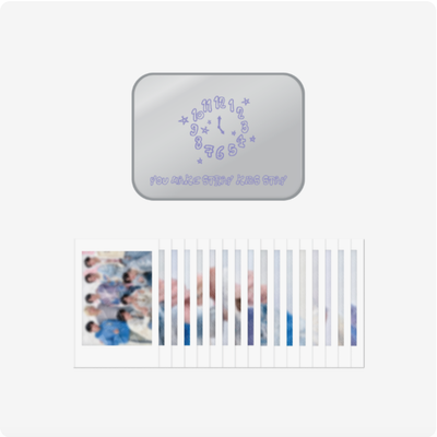 Stray Kids TINCASE POLAROID SET - SKZ 5'CLOCK Official Merch Stray Kids TINCASE POLAROID SET - SKZ 5'CLOCK Official Merch