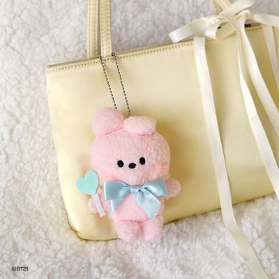 BT21 Minini Angel Plush Keyring