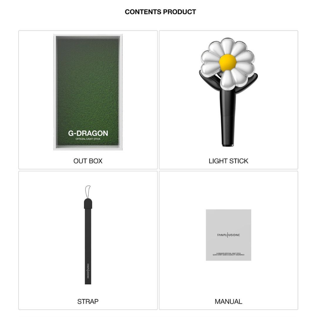 How To Order The Official Lightstick Of G-DRAGON
