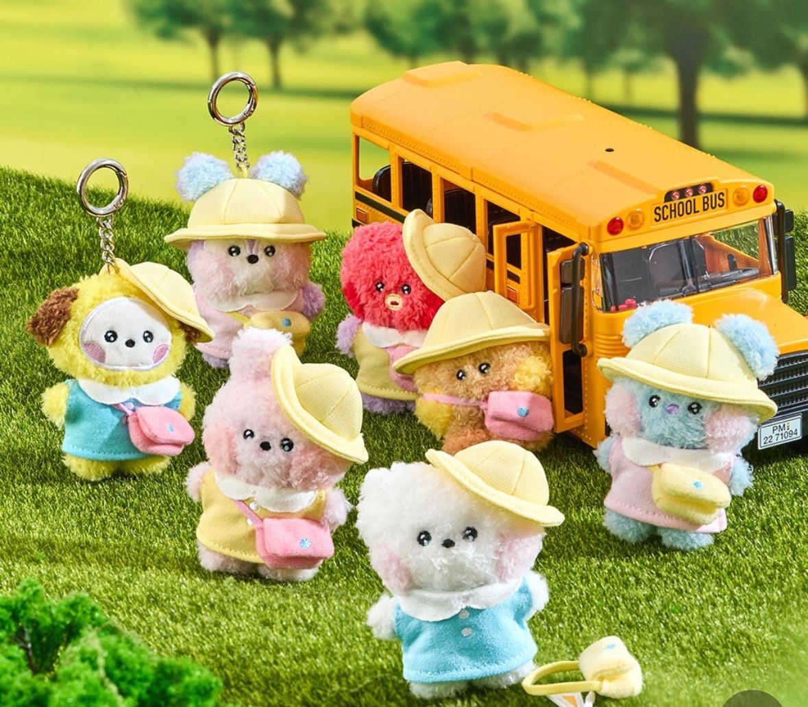 BT21 mini minini PICNIC MATE Doll Keyring