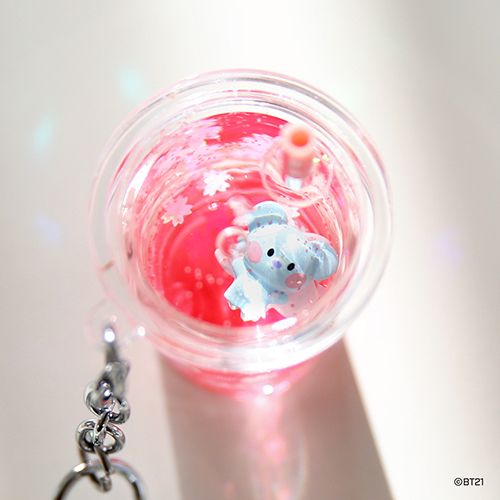 BT21 minini Water Keyring [CHERRY BLOSSOM], Choose Item: KOYA