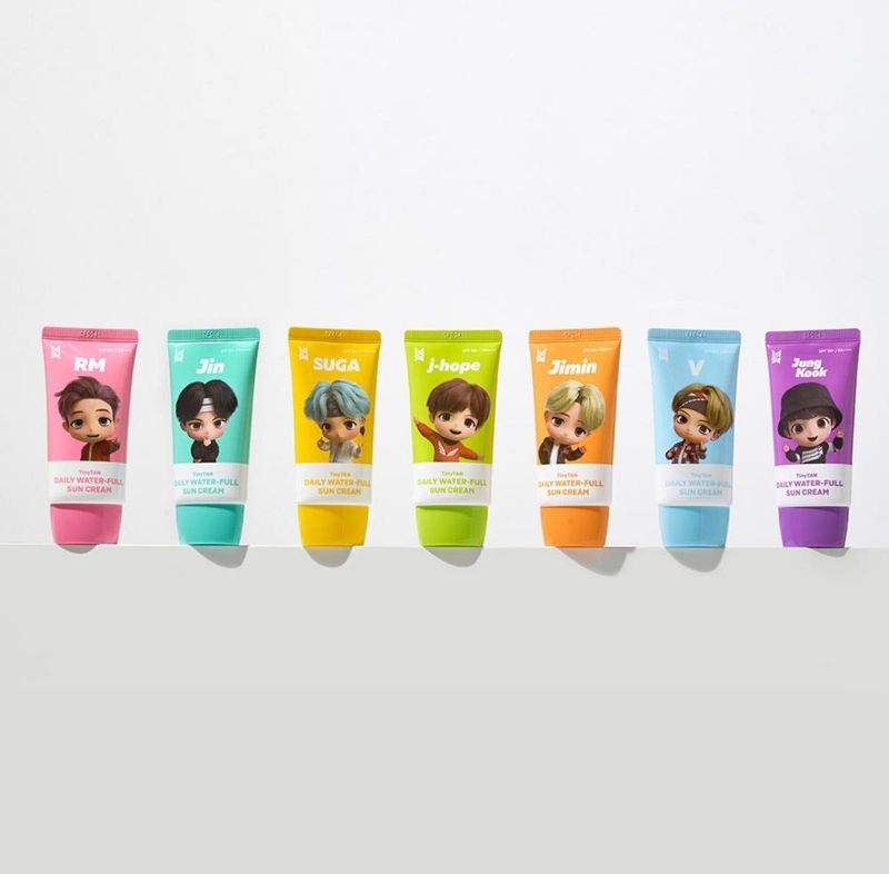 BTS TinyTan SUNCREAM SPF50+ PA++++