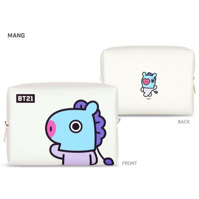 BT21 X Monopoly PU SQUARE POUCH L
