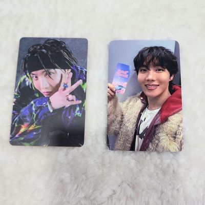 j-hope EXHIBITION 'AND_WHAT?' 2pcs Photocard + Acorn Charm (ML_F)