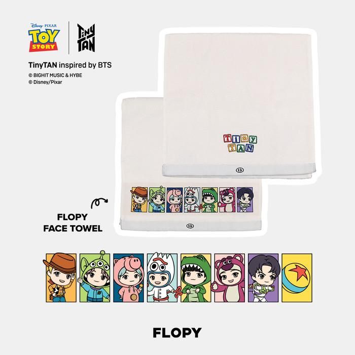 BTS TinyTAN as ToyStory Flopy Face Towel
