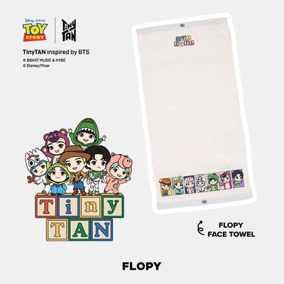 BTS TinyTAN as ToyStory Flopy Face Towel
