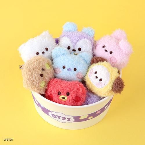BT21 minini Plush Keyring FACE
