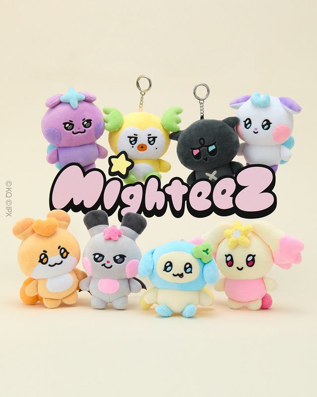 ATEEZ MIGHTEEZ DOLL KEYCHAIN
