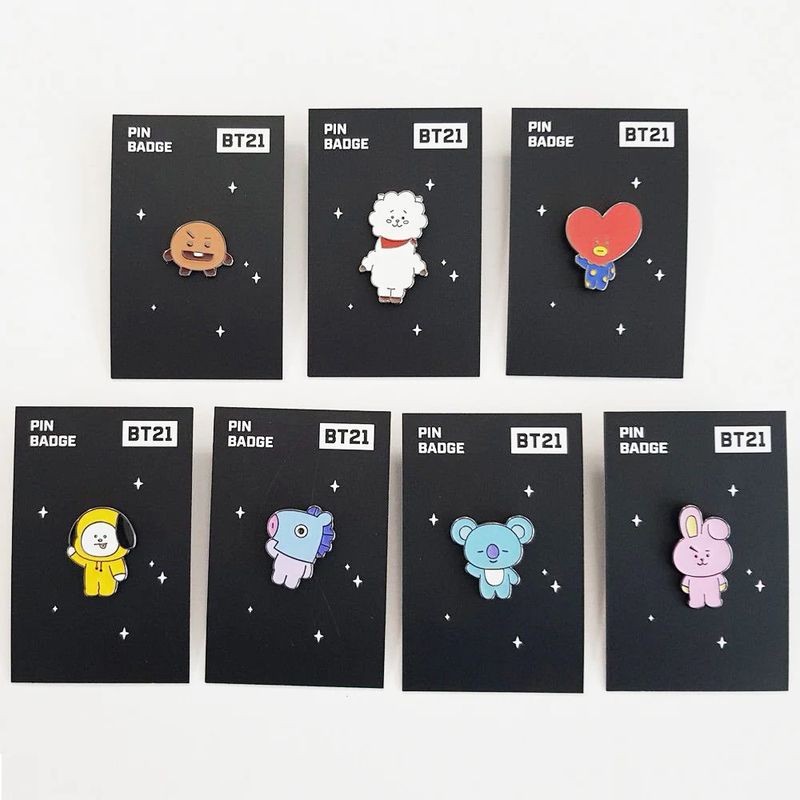 BT21 Pin Badge