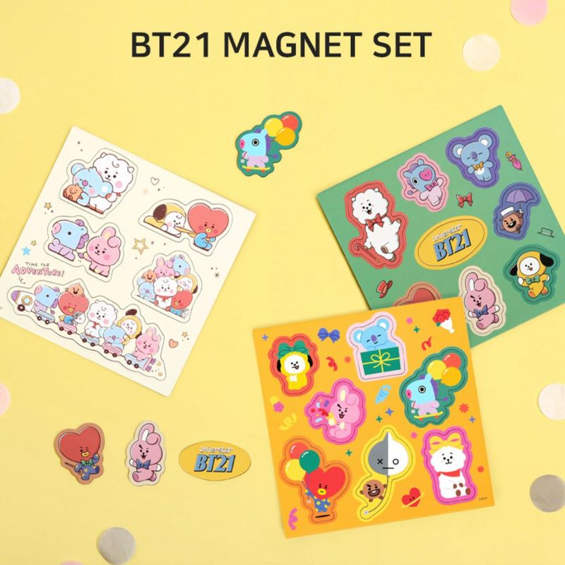 BT21 Magnet Set