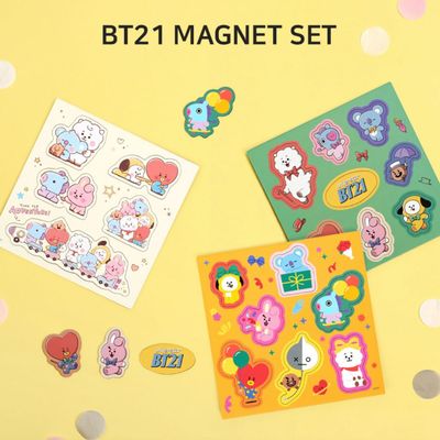 BT21 Magnet Set