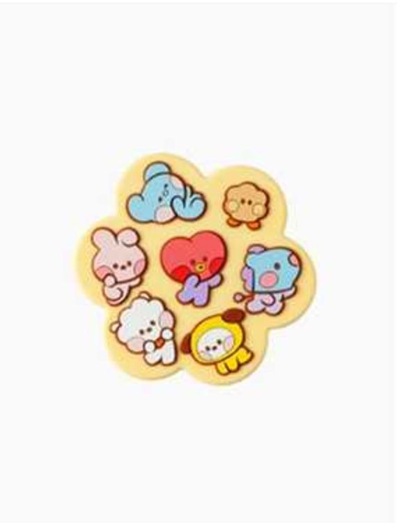 BT21 Compact Mirror, Choose Item: Yellow