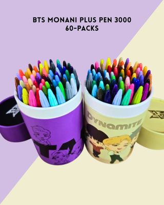 BT21 Monami Plus Pen 3000 (60 Colors)