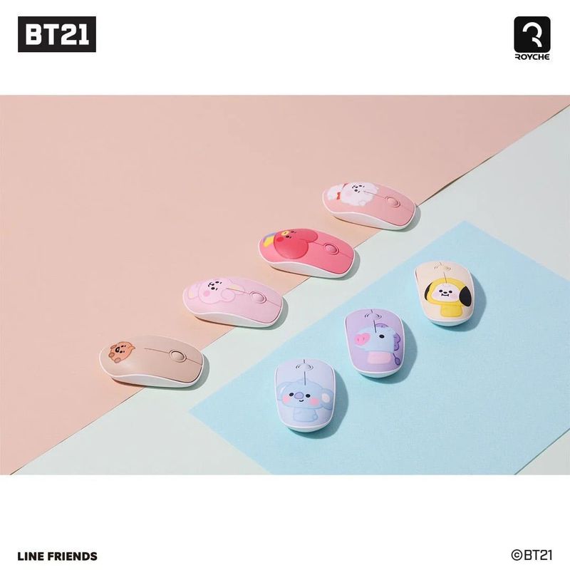 ROYCHE X BT21 Baby Wireless Silent Mouse